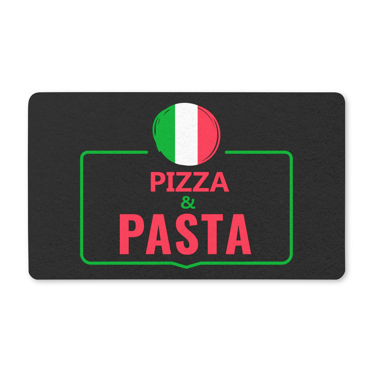Pizza & Pasta Doormat – Italian Restaurant Style Entry Mat
