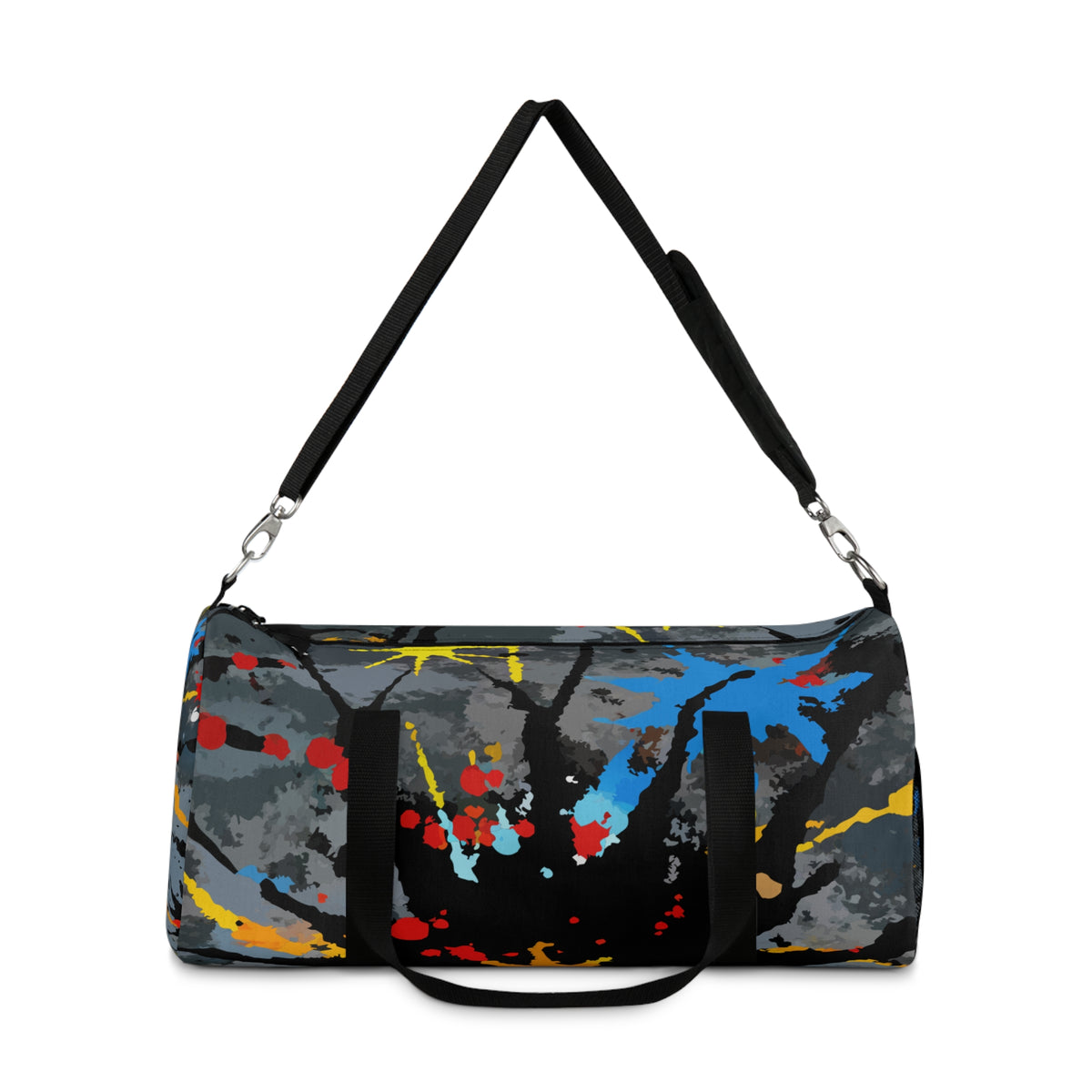 Abstract Paint Splatter Duffel Bag – Urban Art Design