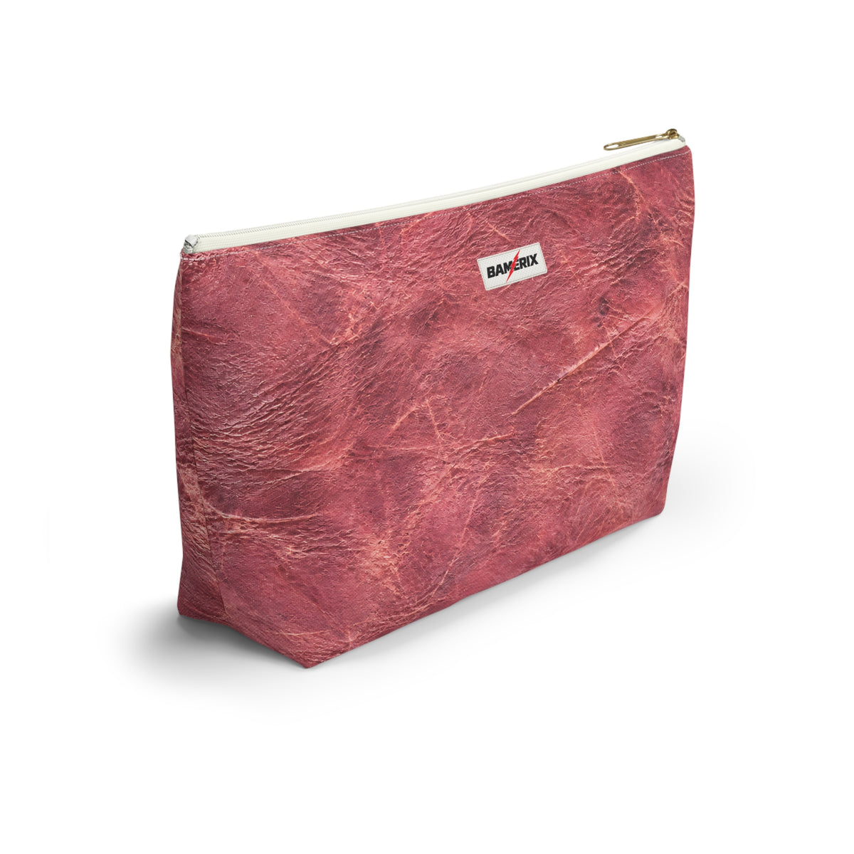 Bamerix Signature Pouch – Vintage Rose Leather Look