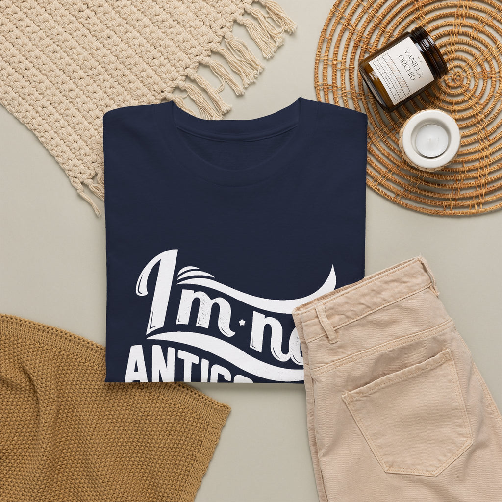 “I’m Not Antisocial, Society Is Anti-Me” T-Shirt – Funny Introvert Graphic Tee