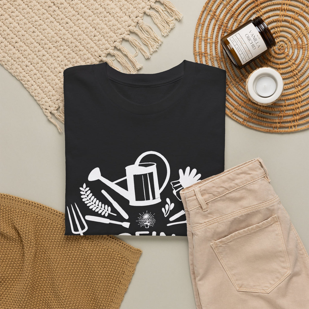 Hoeing Ain’t Easy T-Shirt – Funny Gardening Shirt for Gardeners