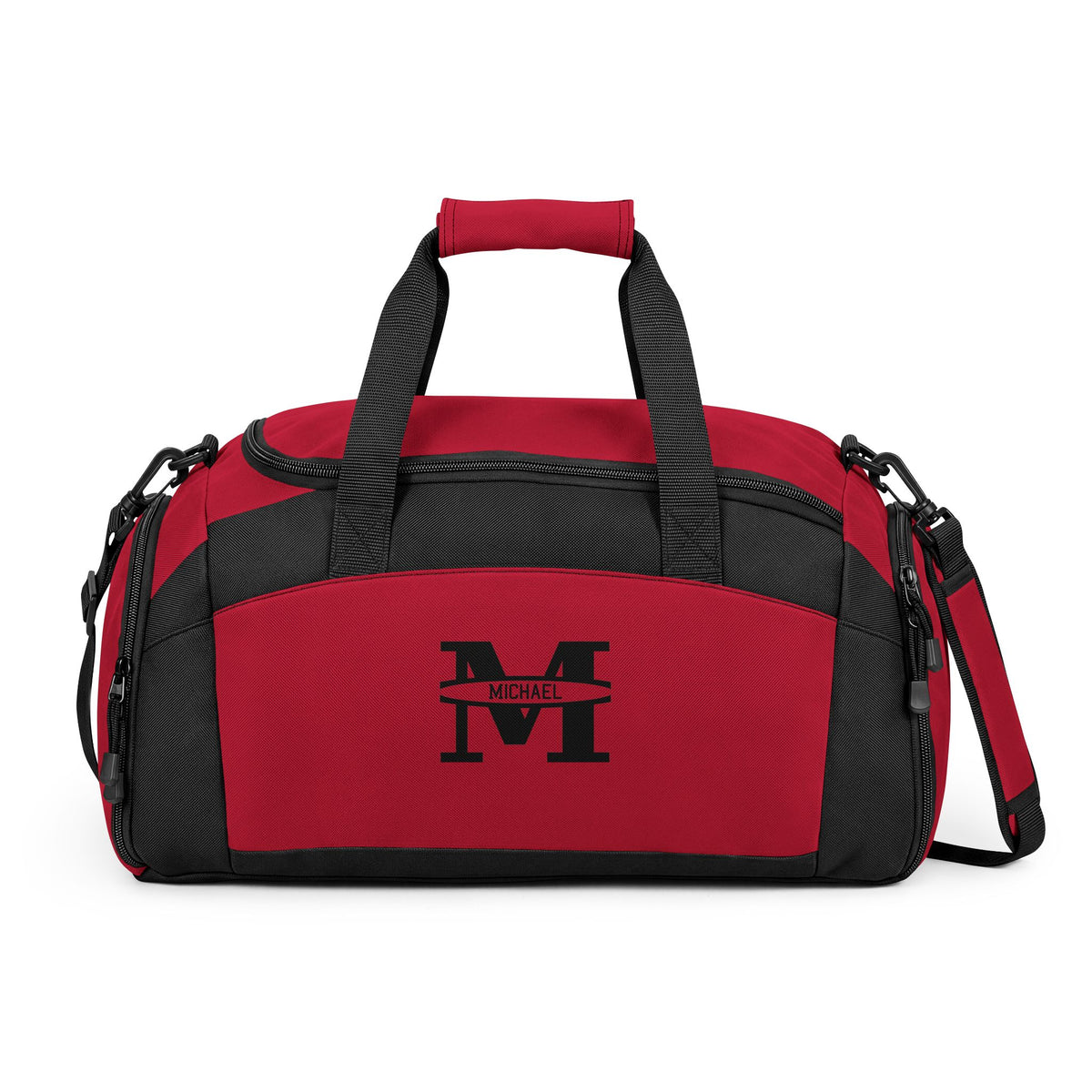 Personalized Monogram Gym Bag – Custom Initial & Name