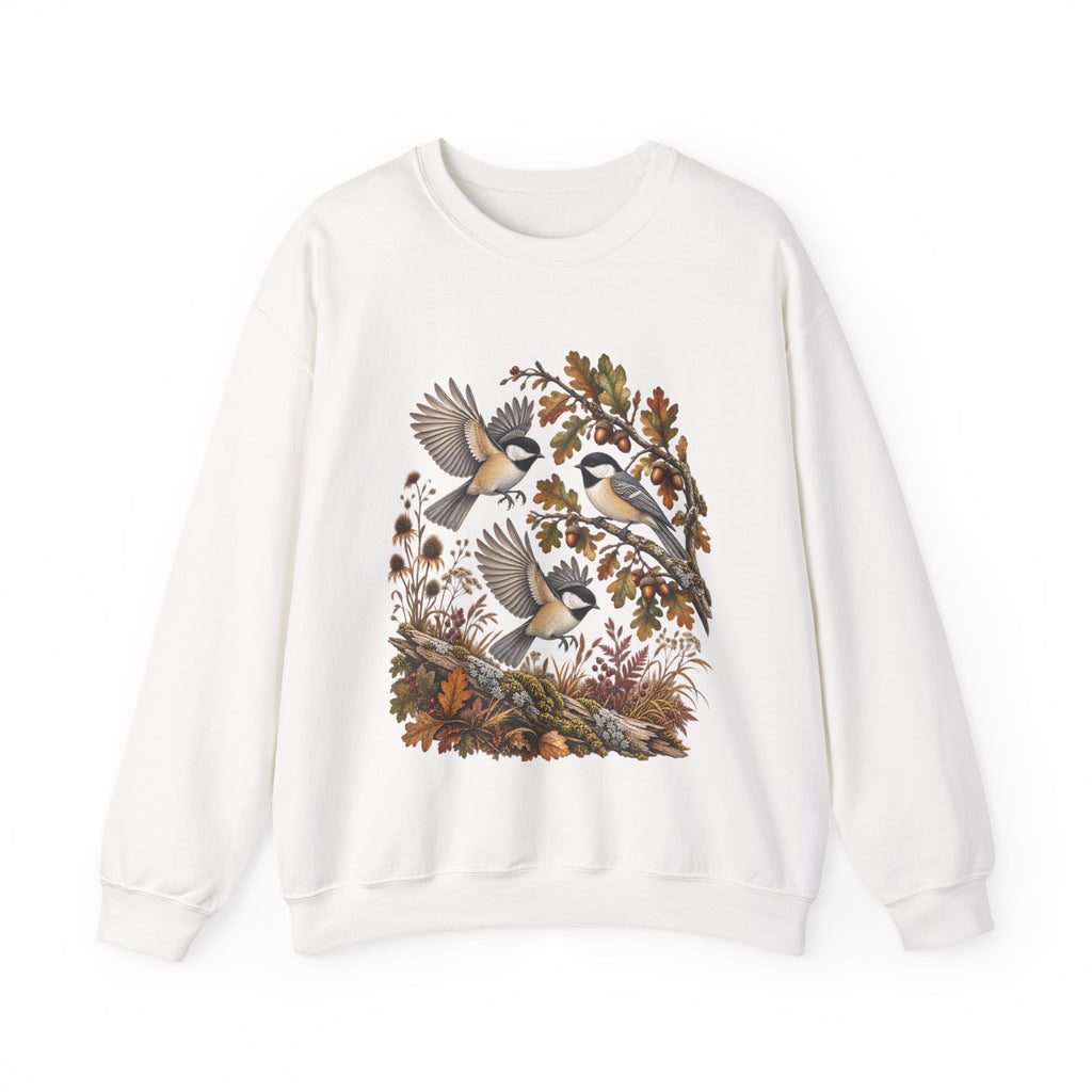 Woodland Birds Sweatshirt – Autumn Nature Design