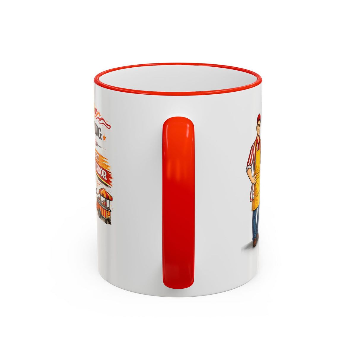 Best Hot Dog Vendor Mug This Mug Belongs To The Best Hot Dog Vendor in the World, Funny Food Seller Gift