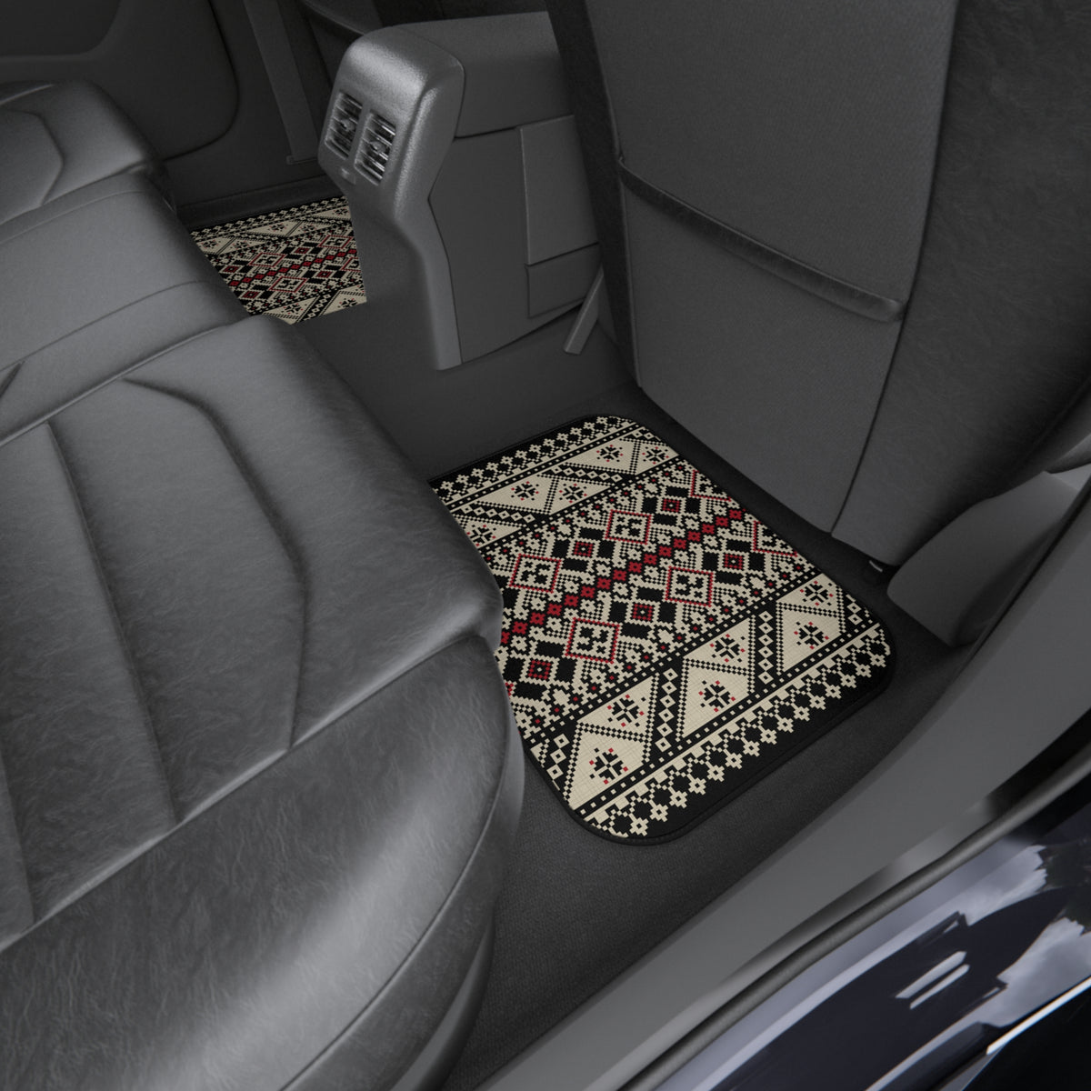 Southwestern Geometric Car Floor Mats – 4-Piece Set