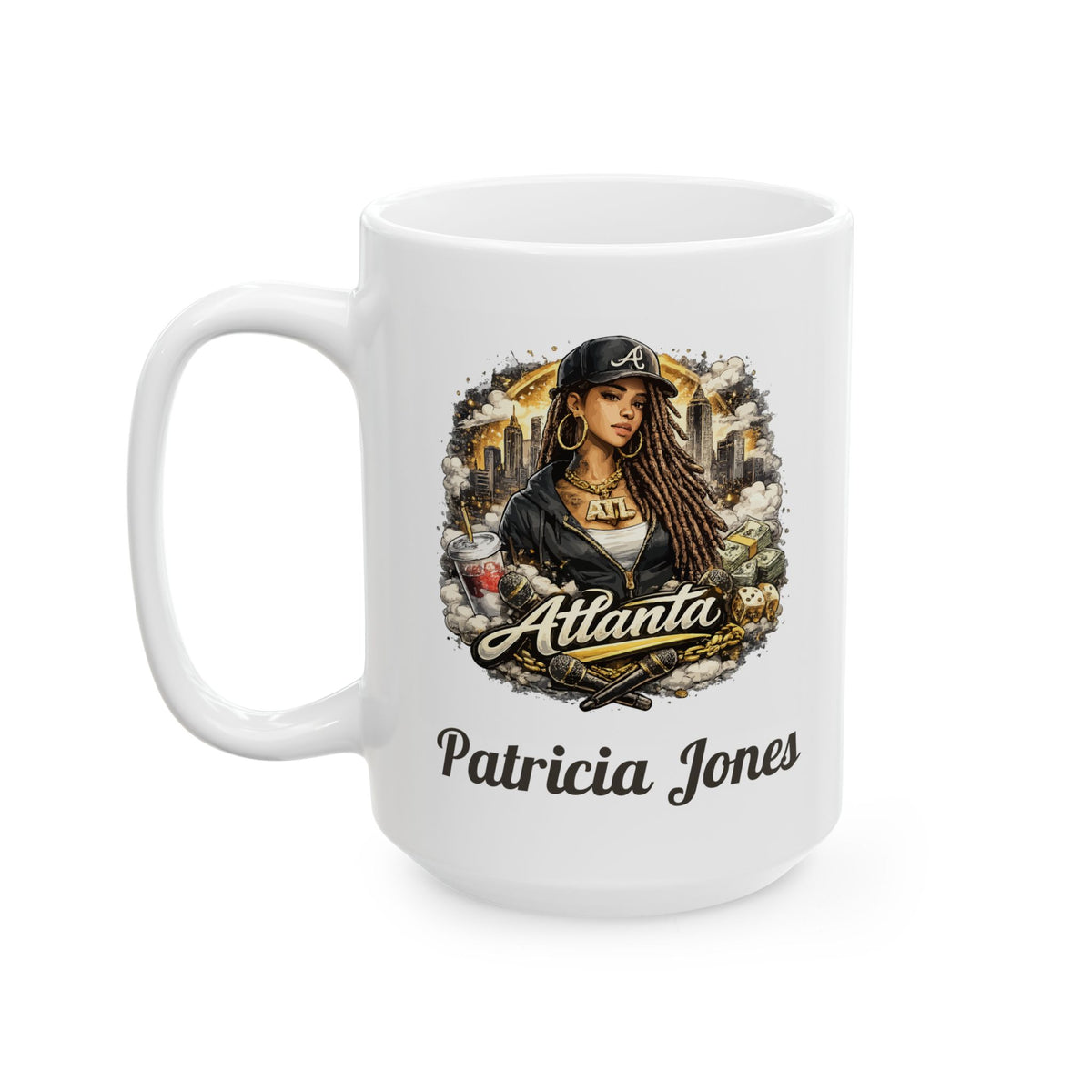 Personalized Atlanta Mug with Name – Atlanta Georgia Gift