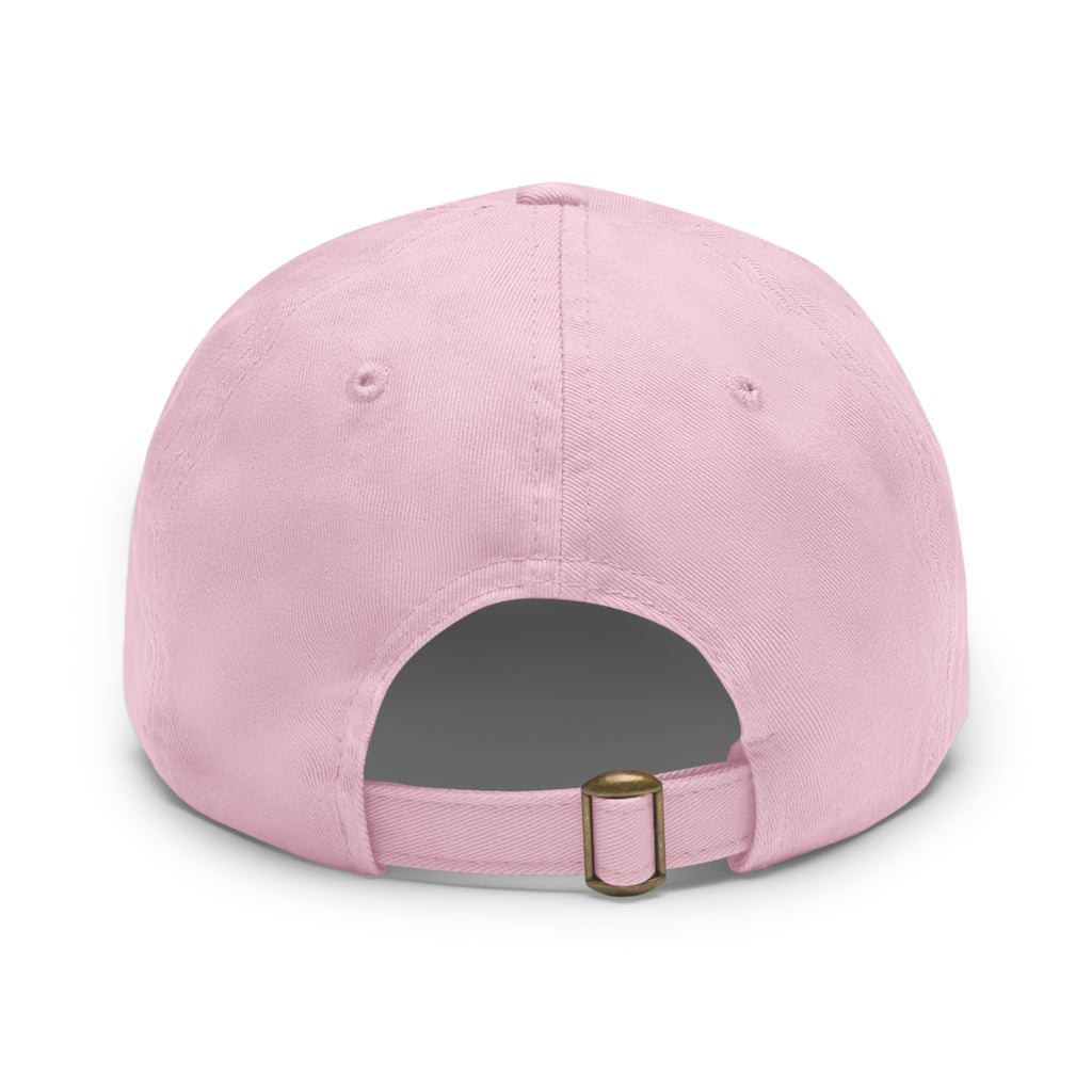 Bee Leather Patch Dad Hat – Cute Nature & Honey Bee Baseball Cap