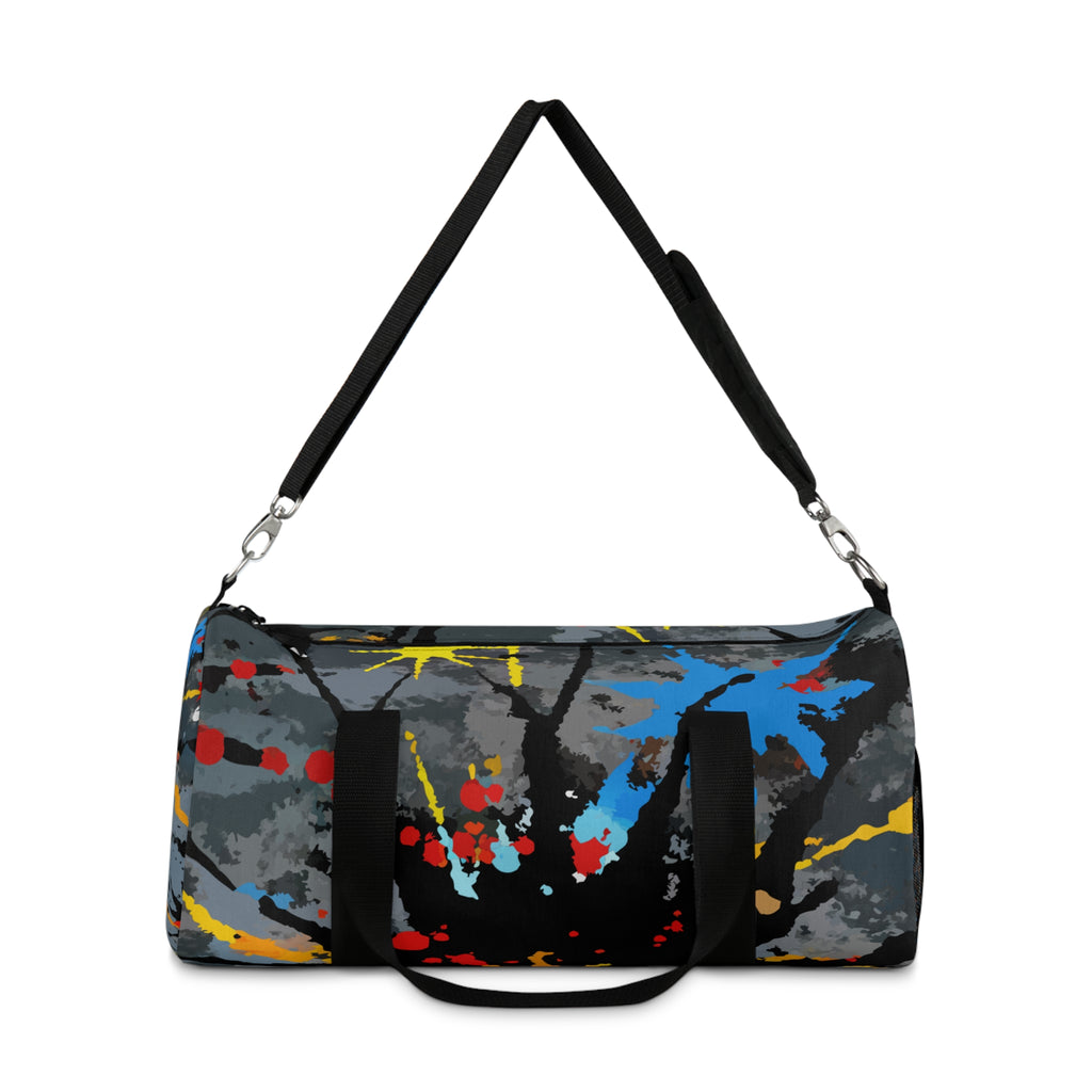Abstract Paint Splatter Duffel Bag – Urban Art Design