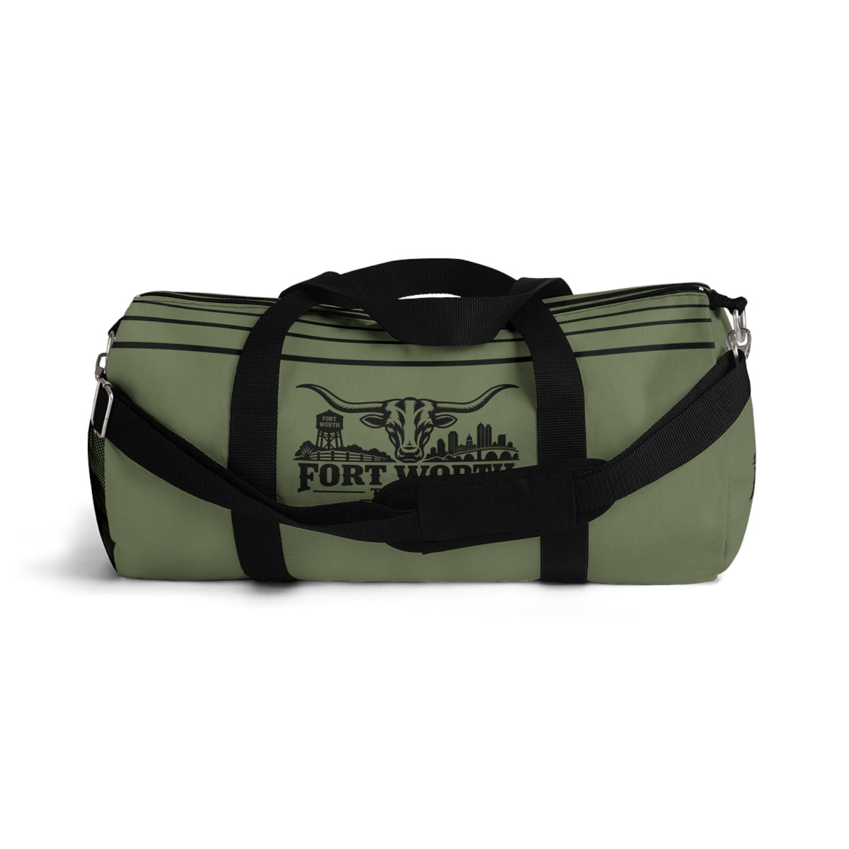 Fort Worth Texas Duffel Bag – Western Longhorn Design