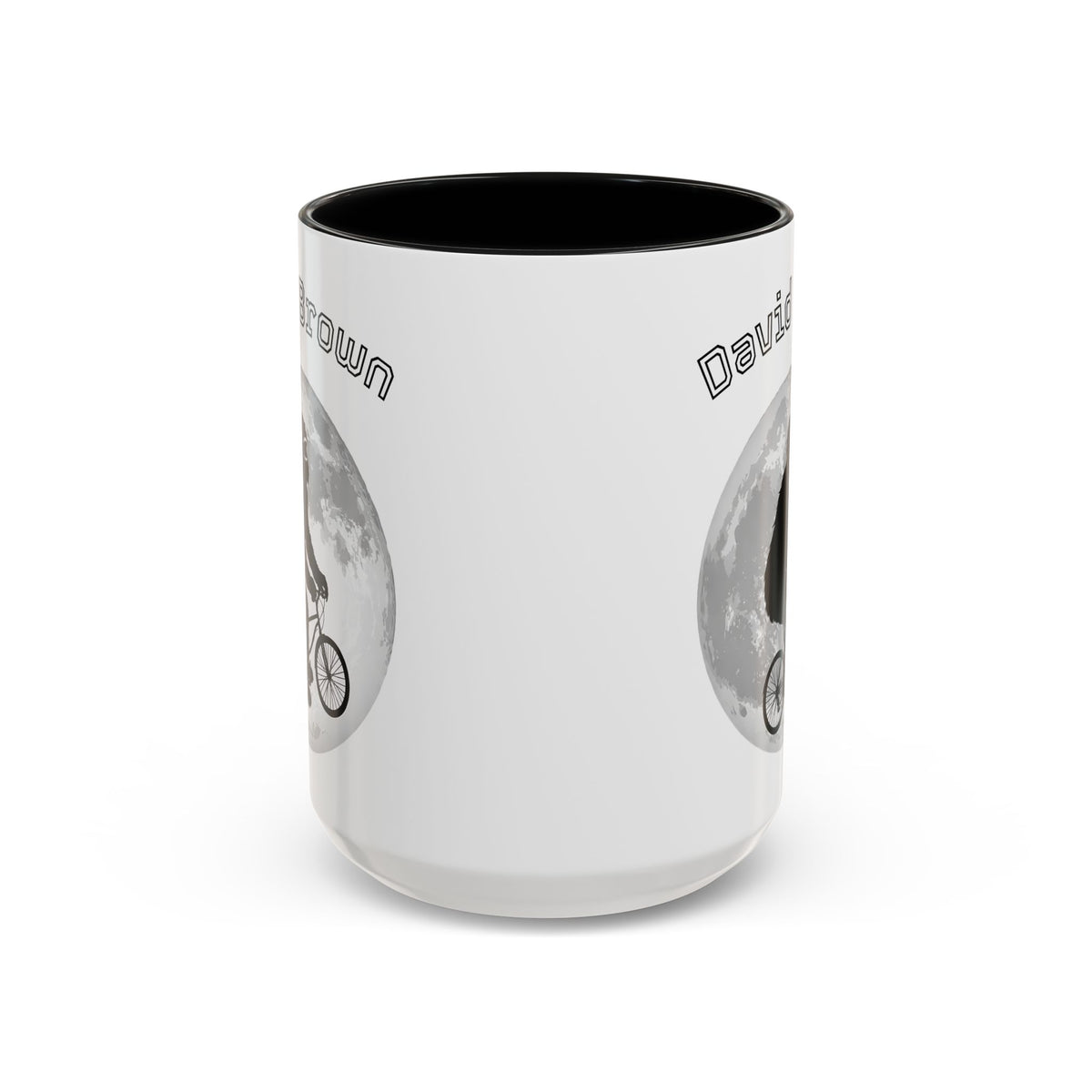Personalized Bigfoot Mug with Name – Funny Sasquatch Bicycle Gift