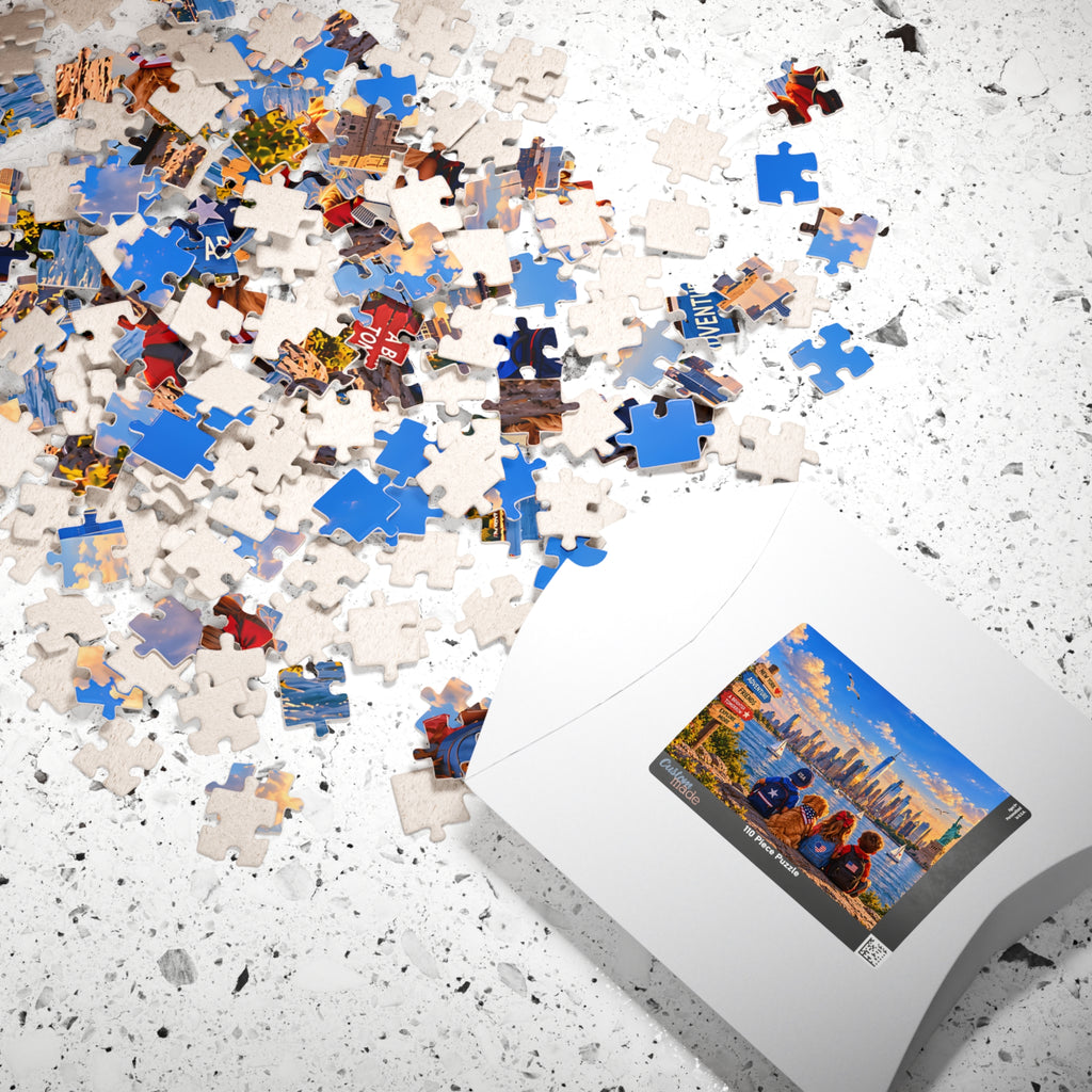 New York City USA Puzzle – Statue of Liberty Jigsaw Puzzle (110, 252, 520, 1014-piece)