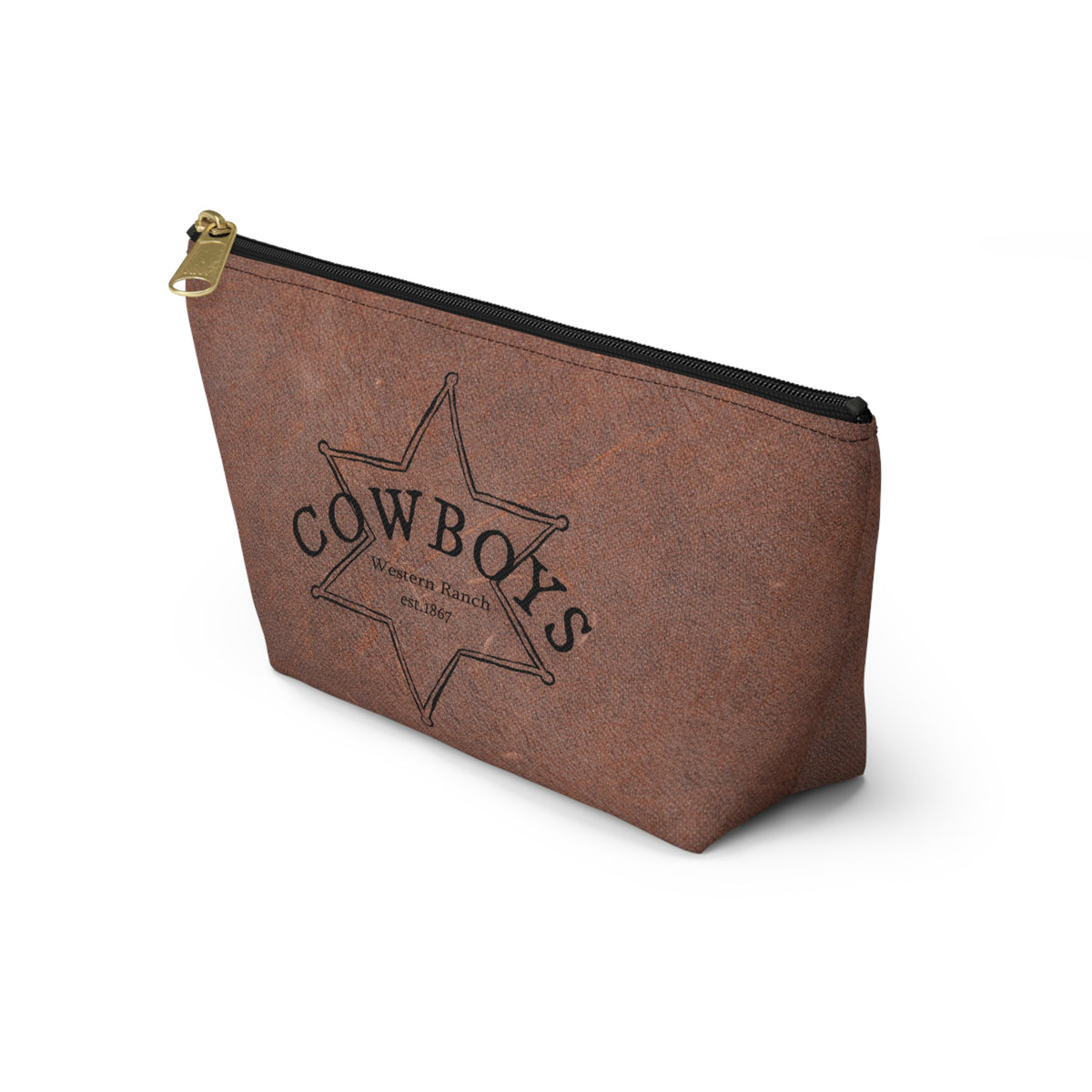 Cowboys Western Ranch Pouch – Rustic Leather Look