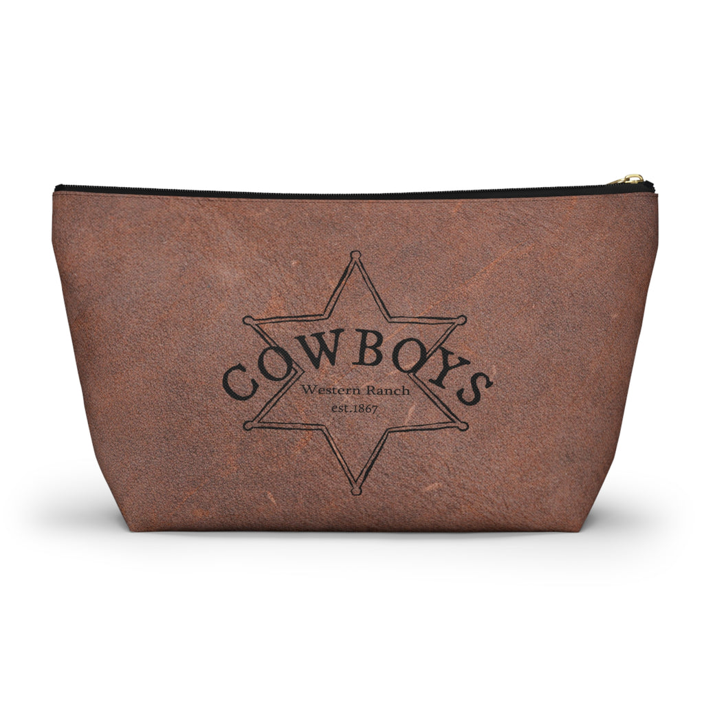 Cowboys Western Ranch Pouch – Rustic Leather Look