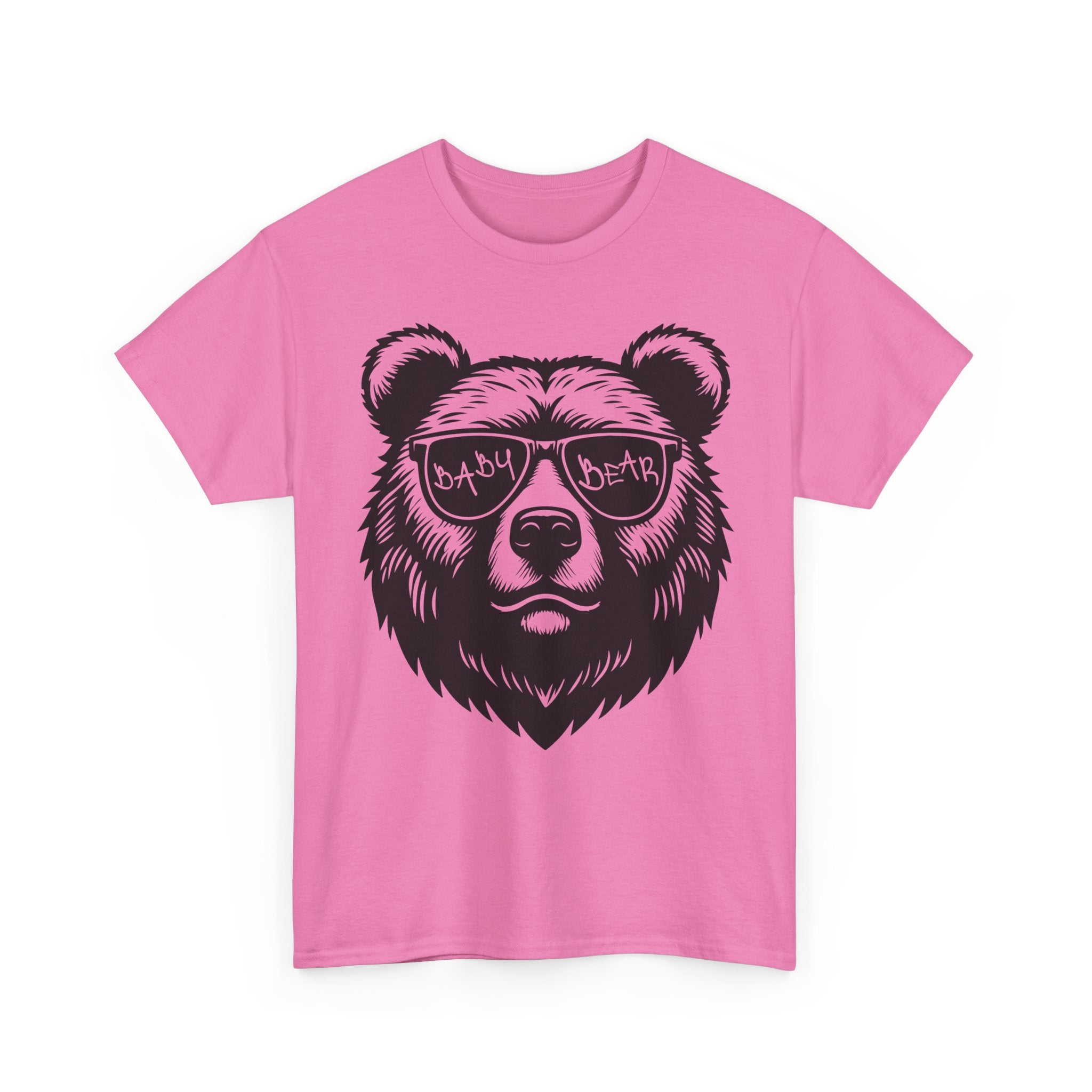Baby Bear Graphic Tee, Unisex Cotton T-Shirt, Casual Wear, Animal Lover Gift, Summer Outfit, Cool Bear Design