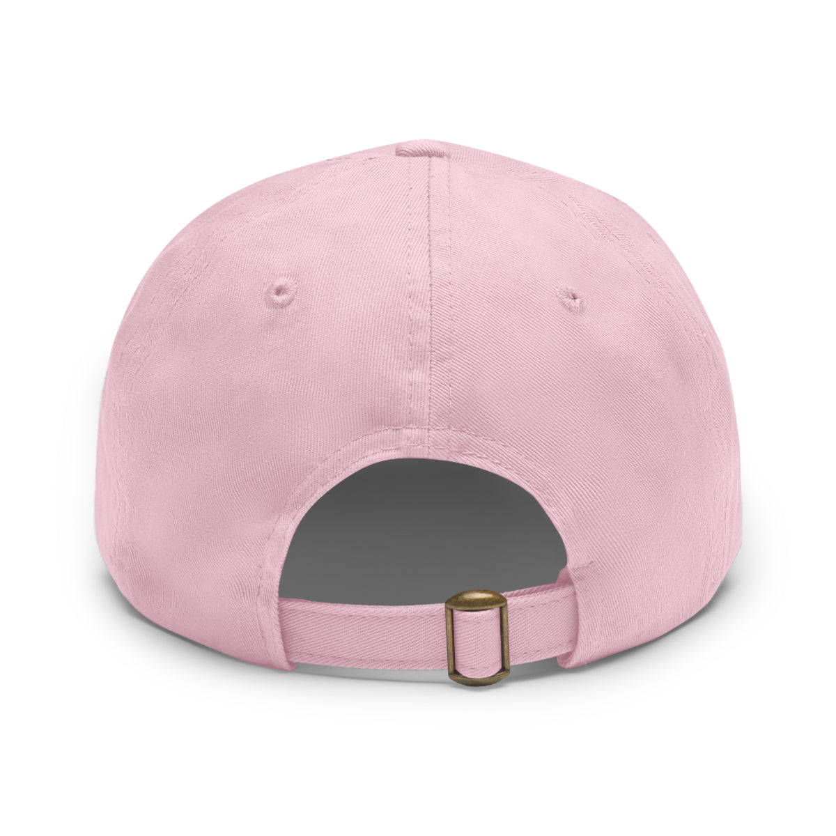 Star Leather Patch Dad Hat – Classic Star Logo Baseball Cap