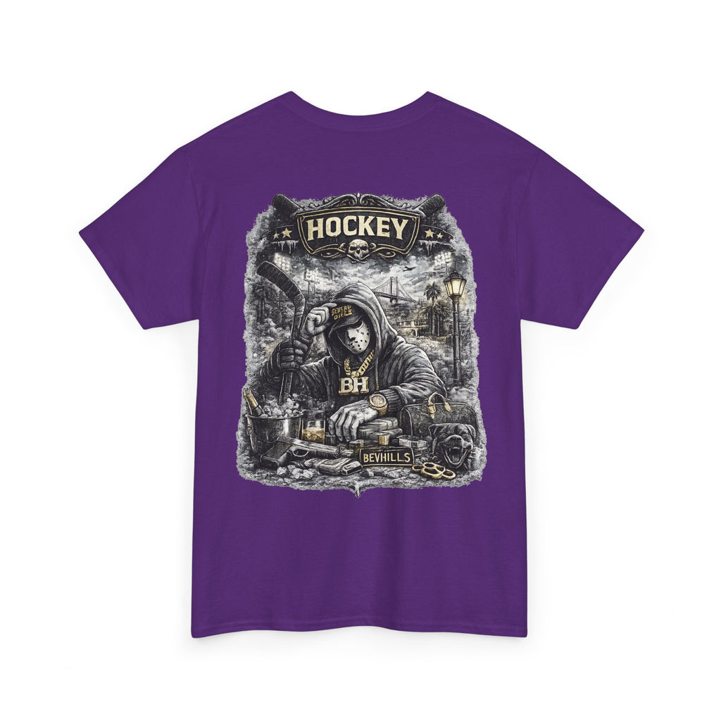 Hockey Streetwear T-Shirt – Urban Oversized Graphic Tee