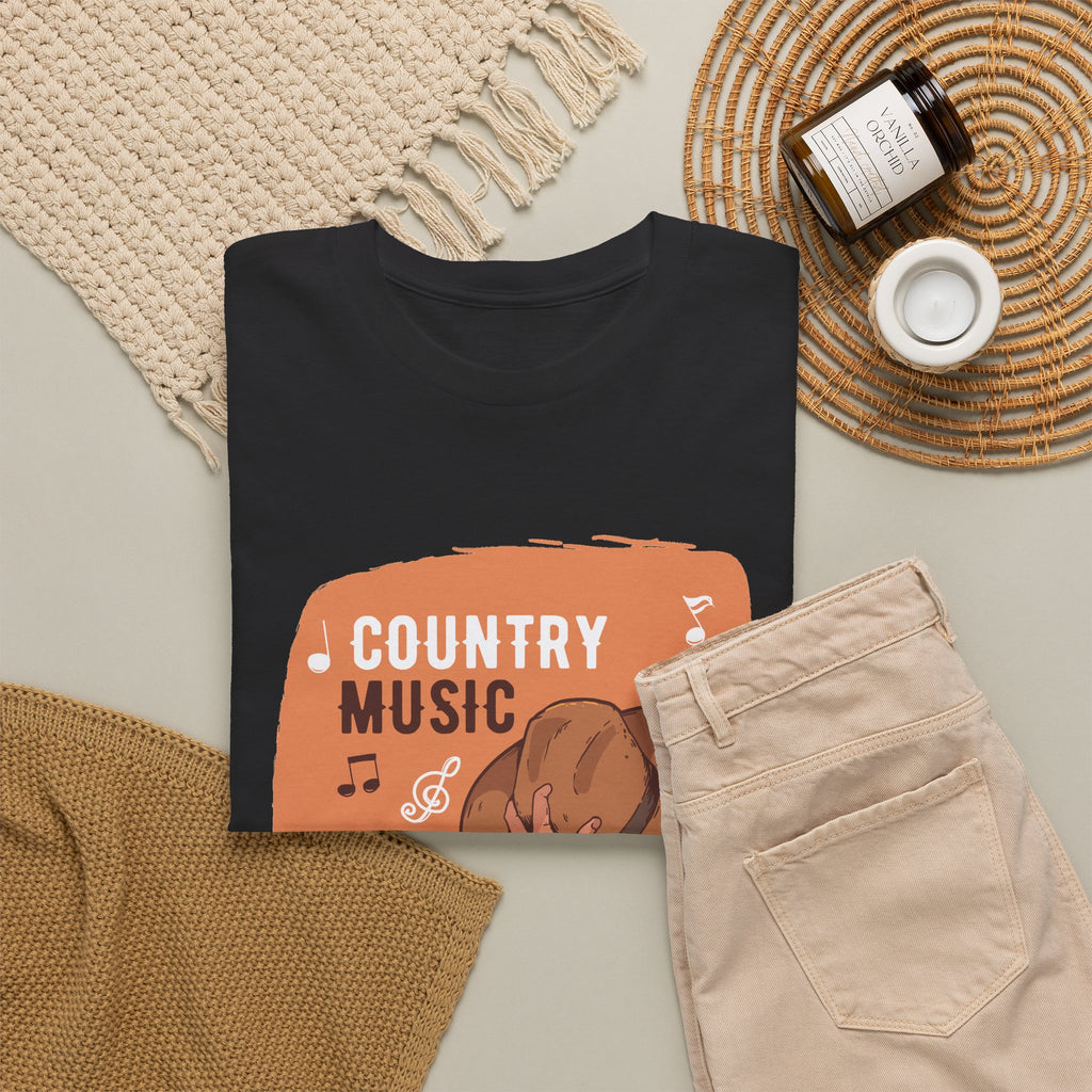 Country Music T-Shirt – Vintage Western Cowboy Music Graphic Tee